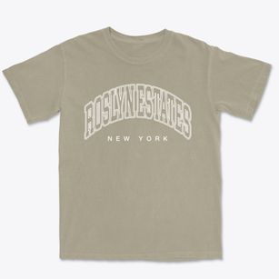 Roslyn Estates New York Inline Premium Heavyweight T-shirt