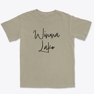 Winona Lake Indiana Freestyle Premium Heavyweight T-shirt