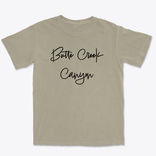 Butte Creek Canyon California Freestyle Premium Heavyweight T-shirt