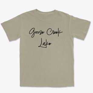 Goose Creek Lake Missouri Freestyle Premium Heavyweight T-shirt