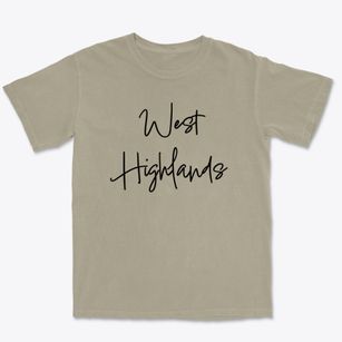 West Highlands Washington Freestyle Premium Heavyweight T-shirt