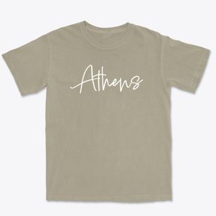 Athens Maine Freestyle Premium Heavyweight T-shirt