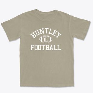 Huntley Illinois Football Premium Heavyweight T-shirt