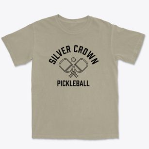 Silver Crown Wyoming Pickleball Premium Heavyweight T-shirt