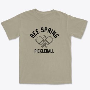 Bee Spring Kentucky Pickleball Premium Heavyweight T-shirt
