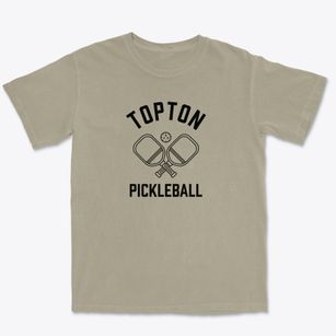 Topton North Carolina Pickleball Premium Heavyweight T-shirt