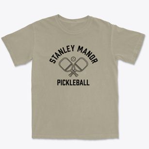 Stanley Manor New York Pickleball Premium Heavyweight T-shirt
