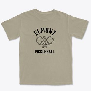 Elmont New York Pickleball Premium Heavyweight T-shirt