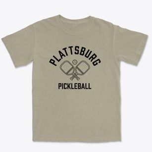 Plattsburg Missouri Pickleball Premium Heavyweight T-shirt
