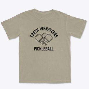 South Wenatchee Washington Pickleball Premium Heavyweight T-shirt