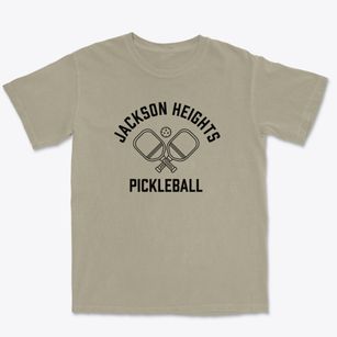 Jackson Heights North Carolina Pickleball Premium Heavyweight T-shirt