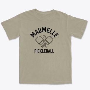 Maumelle Arkansas Pickleball Premium Heavyweight T-shirt