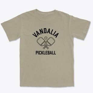 Vandalia Ohio Pickleball Premium Heavyweight T-shirt