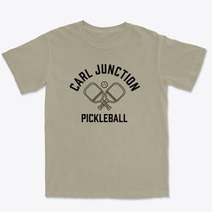 Carl Junction Missouri Pickleball Premium Heavyweight T-shirt