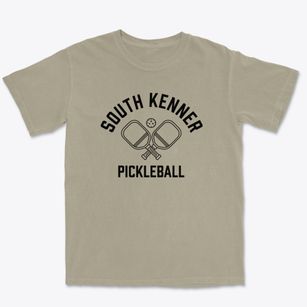 South Kenner Louisiana Pickleball Premium Heavyweight T-shirt