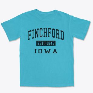 Finchford Iowa Classic Established Premium Heavyweight T-shirt