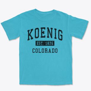 Koenig Colorado Classic Established Premium Heavyweight T-shirt