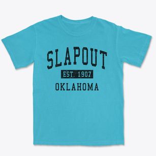 Slapout Oklahoma Classic Established Premium Heavyweight T-shirt