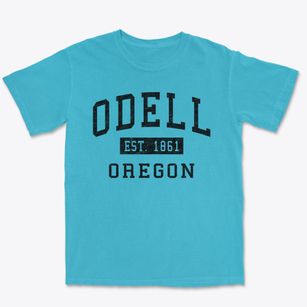 Odell Oregon Classic Established Premium Heavyweight T-shirt