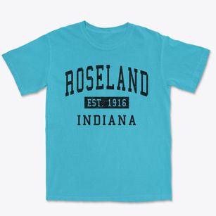 Roseland Indiana Classic Established Premium Heavyweight T-shirt