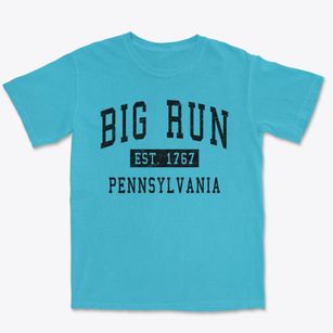 Big Run Pennsylvania Classic Established Premium Heavyweight T-shirt