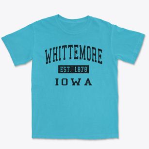 Whittemore Iowa Classic Established Premium Heavyweight T-shirt