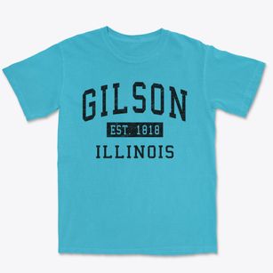 Gilson Illinois Classic Established Premium Heavyweight T-shirt