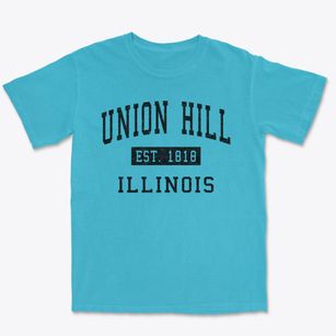 Union Hill Illinois Classic Established Premium Heavyweight T-shirt