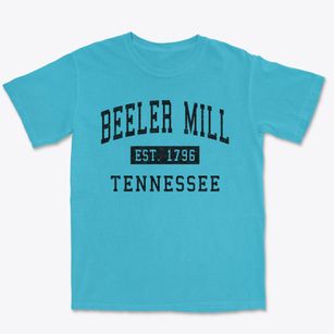Beeler Mill Tennessee Classic Established Premium Heavyweight T-shirt