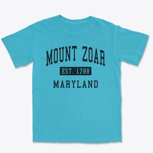 Mount Zoar Maryland Classic Established Premium Heavyweight T-shirt