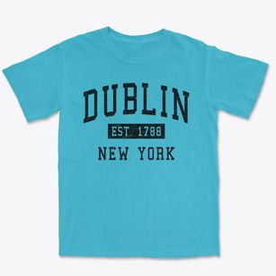Dublin New York Classic Established Premium Heavyweight T-shirt