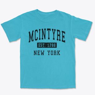Mcintyre New York Classic Established Premium Heavyweight T-shirt