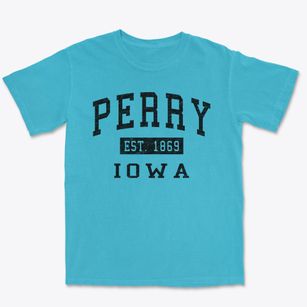 Perry Iowa Classic Established Premium Heavyweight T-shirt