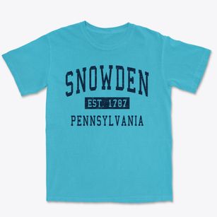 Snowden Pennsylvania Classic Established Premium Heavyweight T-shirt
