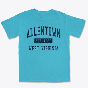 Allentown West Virginia Classic Established Premium Heavyweight T-shirt