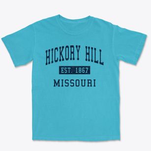 Hickory Hill Missouri Classic Established Premium Heavyweight T-shirt