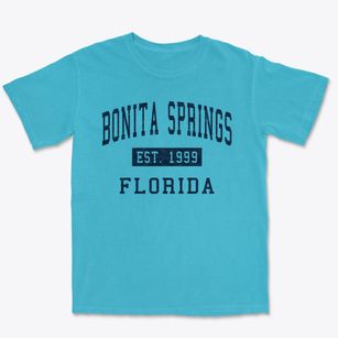 Bonita Springs Florida Classic Established Premium Heavyweight T-shirt
