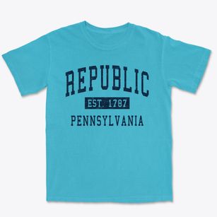 Republic Pennsylvania Classic Established Premium Heavyweight T-shirt