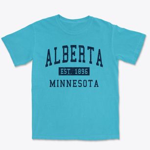 Alberta Minnesota Classic Established Premium Heavyweight T-shirt