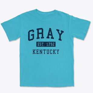 Gray Kentucky Classic Established Premium Heavyweight T-shirt