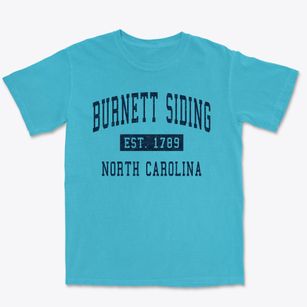 Burnett Siding North Carolina Classic Established Premium Heavyweight T-shirt
