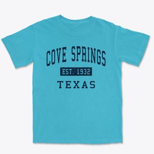 Cove Springs Texas Classic Established Premium Heavyweight T-shirt