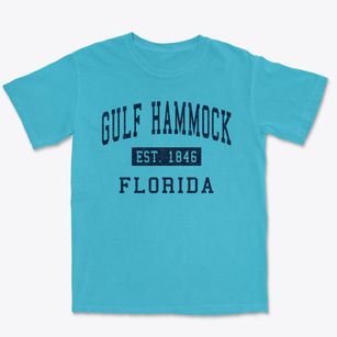 Gulf Hammock Florida Classic Established Premium Heavyweight T-shirt