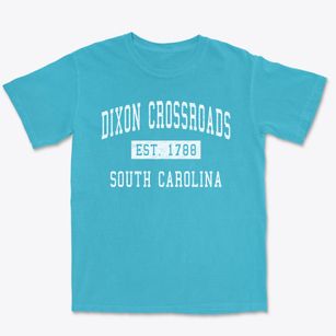 Dixon Crossroads South Carolina Classic Established Premium Heavyweight T-shirt