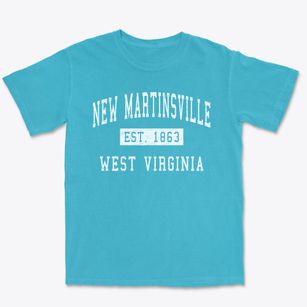 New Martinsville West Virginia Classic Established Premium Heavyweight T-shirt
