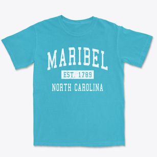 Maribel North Carolina Classic Established Premium Heavyweight T-shirt