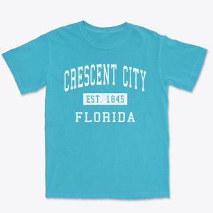 Crescent City Florida Classic Established Premium Heavyweight T-shirt