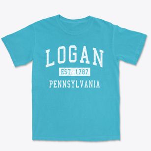 Logan Pennsylvania Classic Established Premium Heavyweight T-shirt