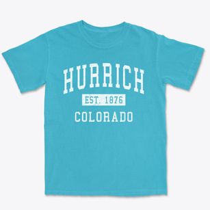 Hurrich Colorado Classic Established Premium Heavyweight T-shirt