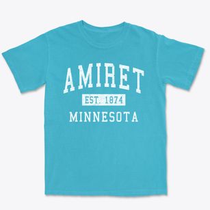 Amiret Minnesota Classic Established Premium Heavyweight T-shirt